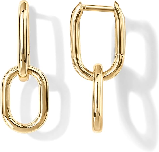 Boucles d'oreilles à lien | Or
