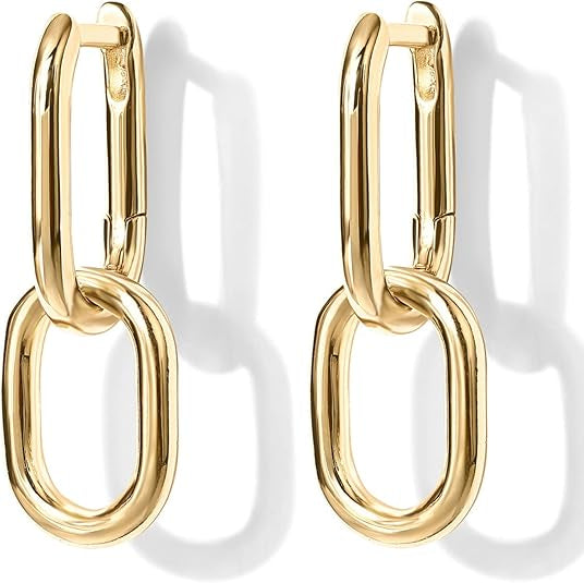 Boucles d'oreilles à lien | Or