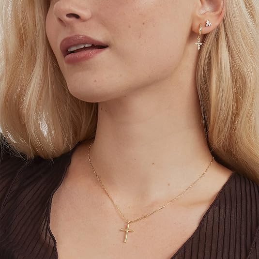 Collier Croix en Montre | Or