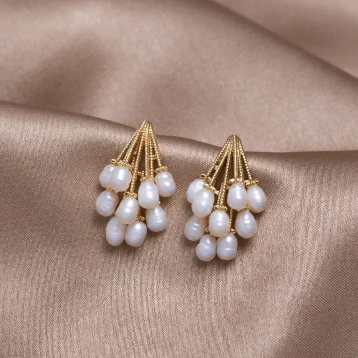 Boucles d'oreilles Pluie de perles