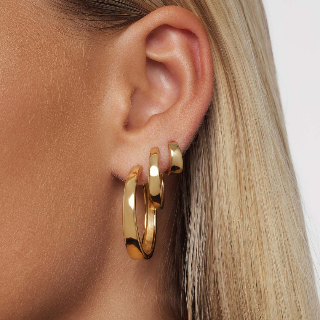 Boucles d'oreilles Gia Statement | Or