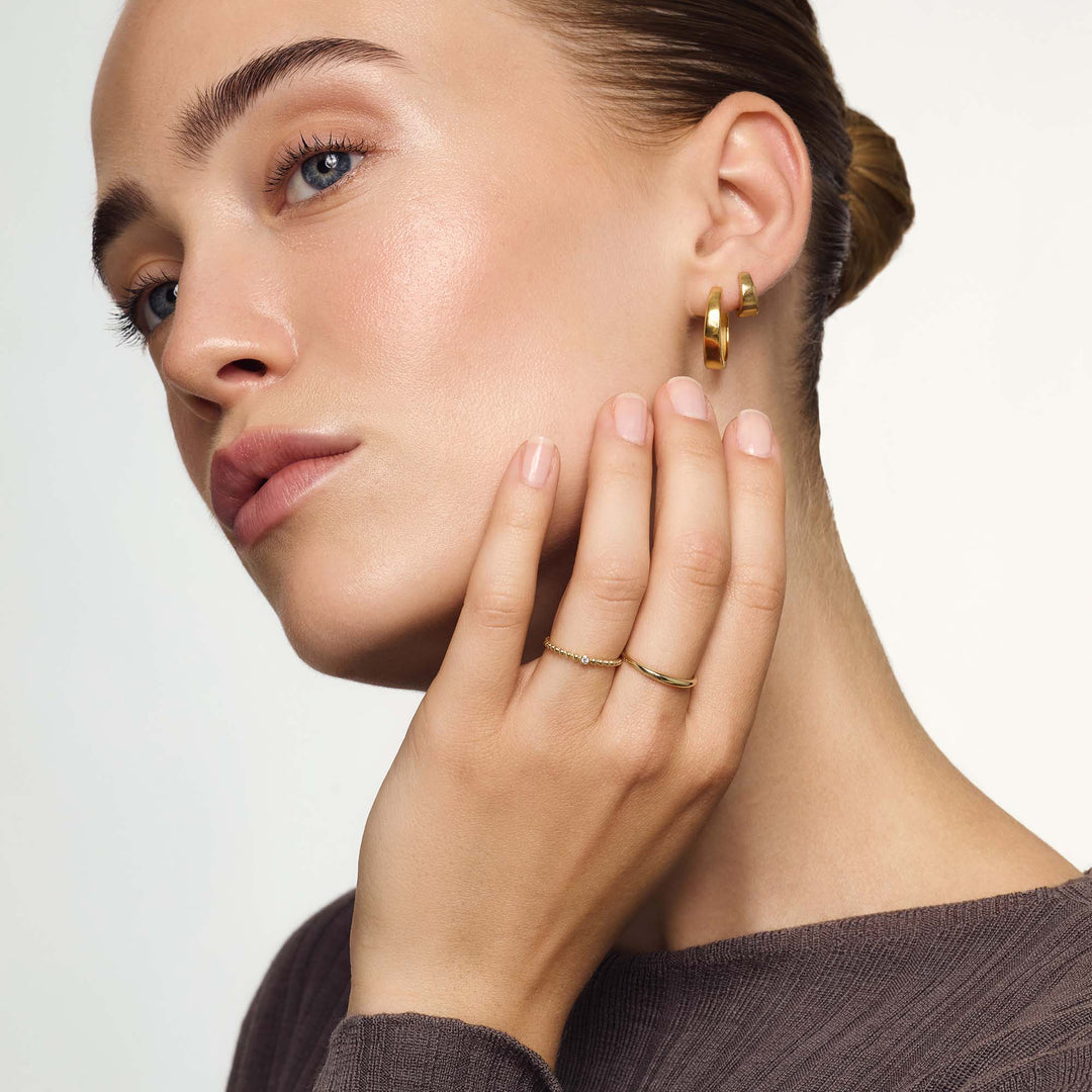Bague Dôme Fine | Or