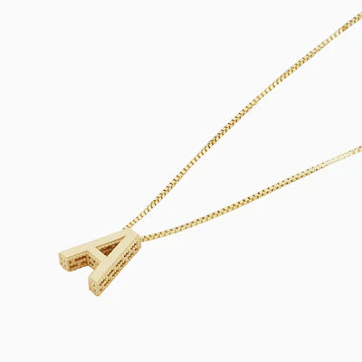 Collier avec lettre initiale | Or