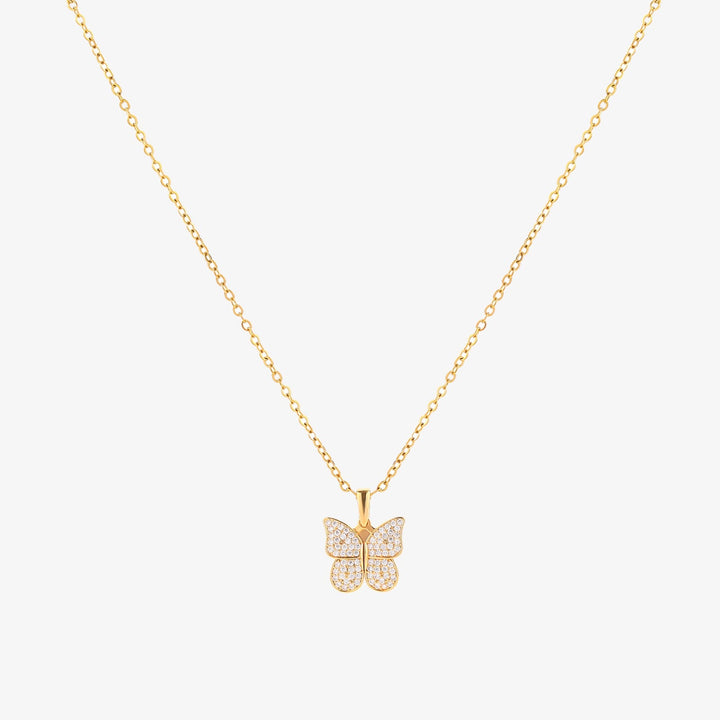 Collier Papillon Rayonnant | Or