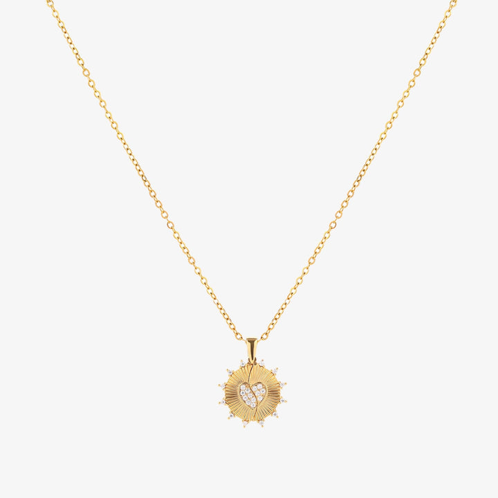 Collier Amour Rayons de Soleil | Or