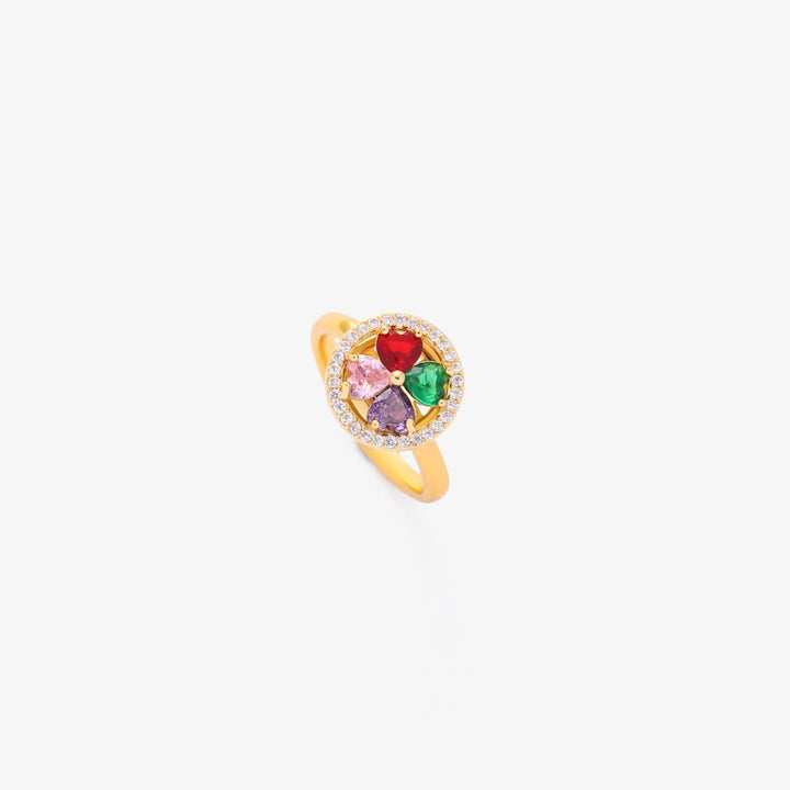 Bague Tourbillon Cœurs Colorwave | Or