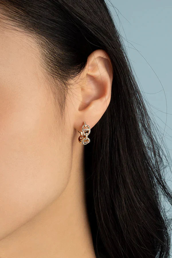 Boucle d'oreille Isla Marina | Or