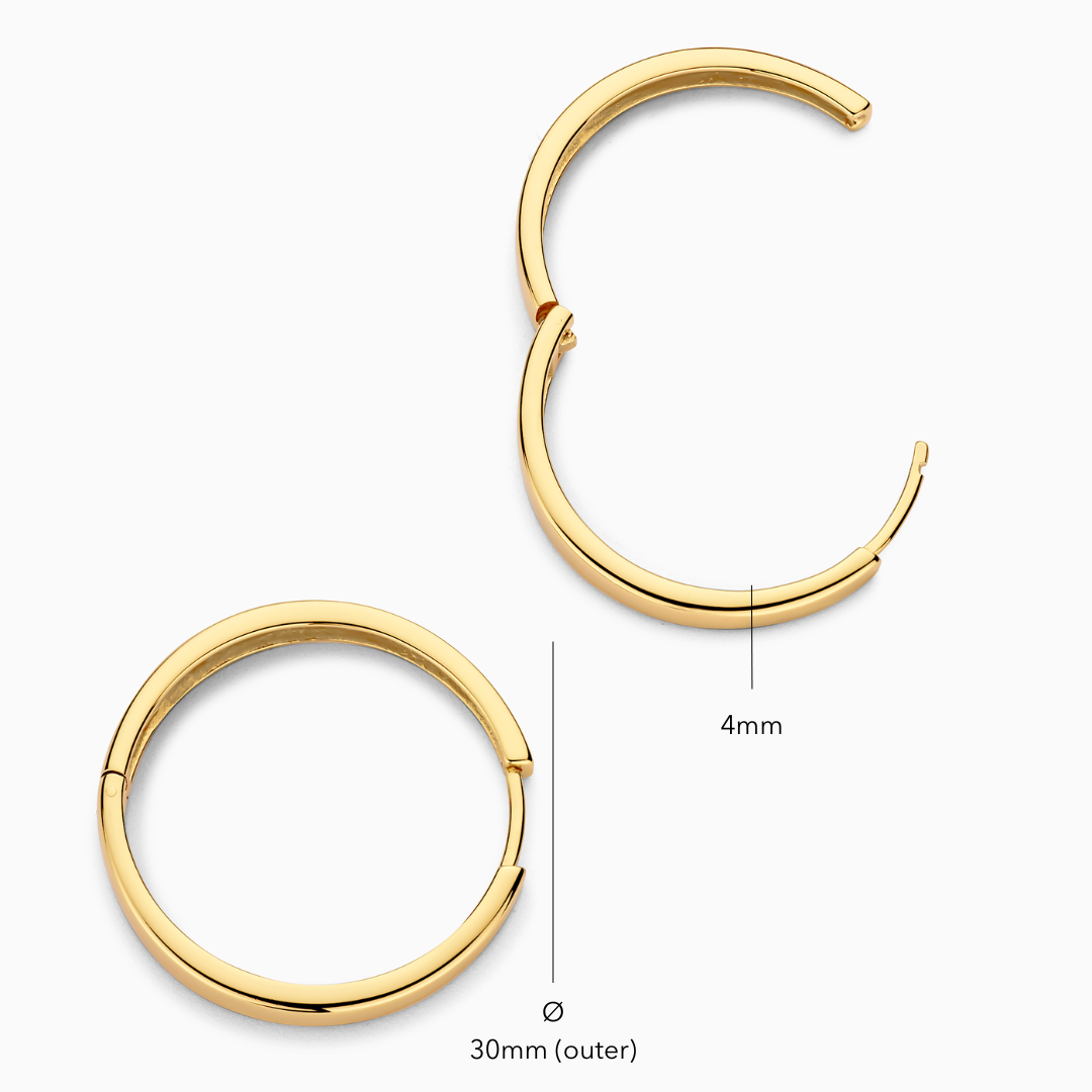 Boucles d'oreilles Gia Statement | Or